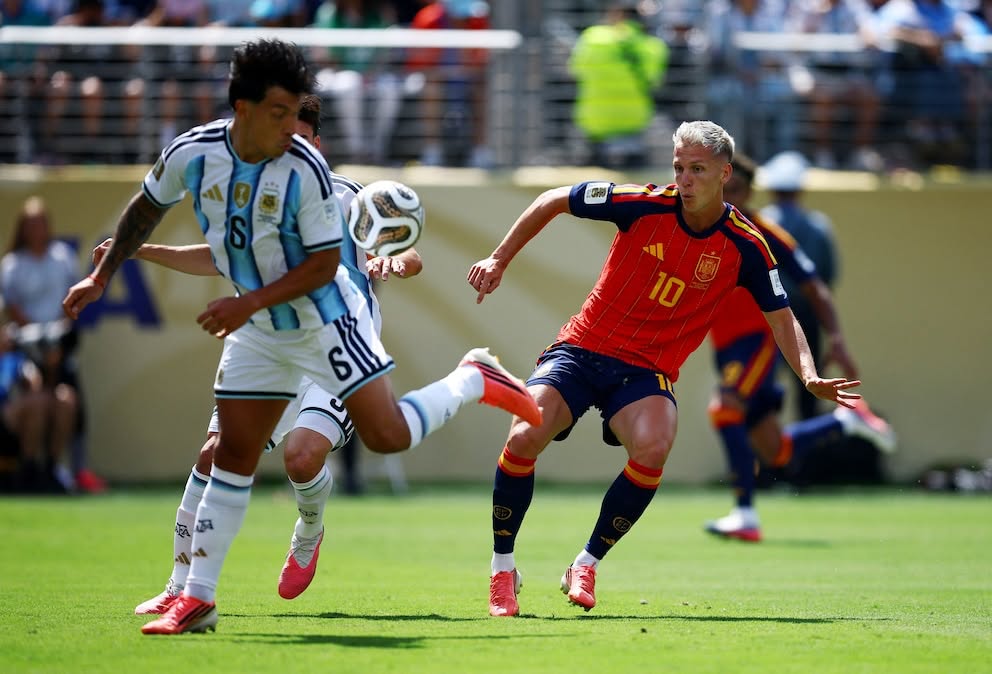 Dani Olmo en la final